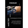 POEDAGAR Functional Watch for Men Date Chronograph Luminous Waterproof Silicone Classic Male Watch Quartz Original Watches