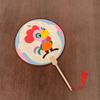 Chinese Zodiac DIY Wooden Fan: Children's Coloring Kit for Creative Parent-Child Interaction