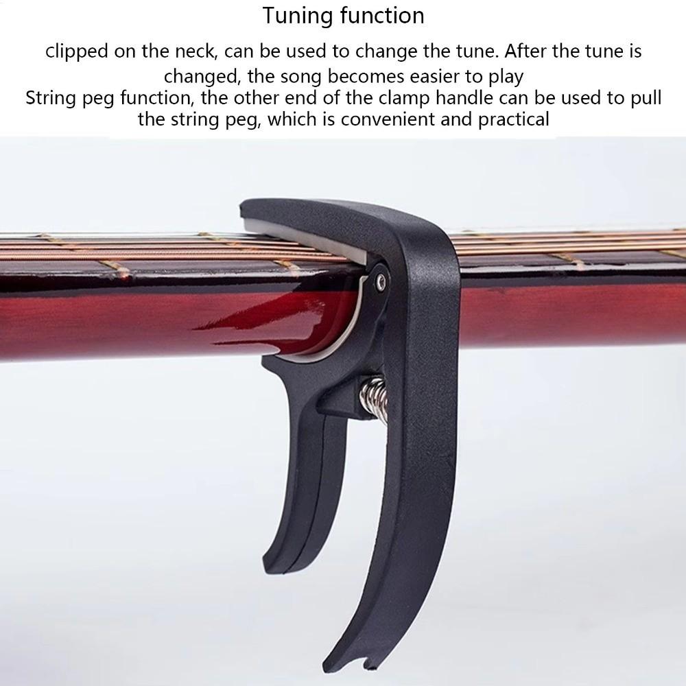 Akustikgitarre Gitarren-Capo Tragbares Musikinstrumentenzubehör Musikalische Accessoires