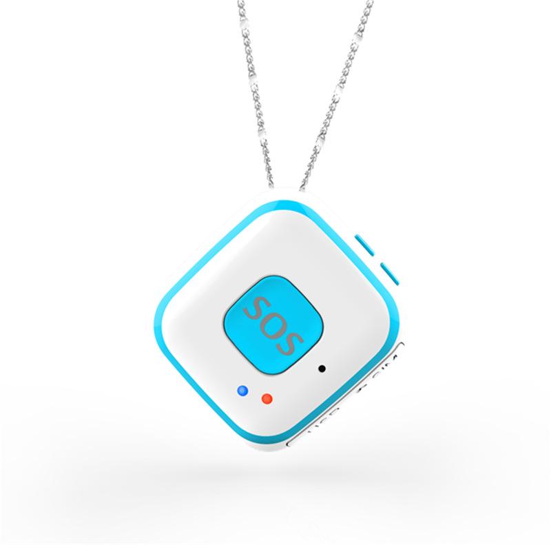 Pendant Locator SOS SOS Fall MINI Alarm GPS Positioning Tracker