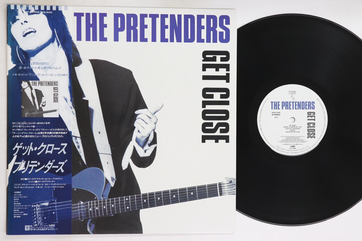 

LP Record PRETENDERS - Get Close P13402 WEA 1986 Japan Obi Rock Used