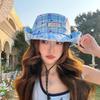 Sun-protective Sun Hat Big Brim Bucket Hat Trendy Fisherman's Hat  for Women
