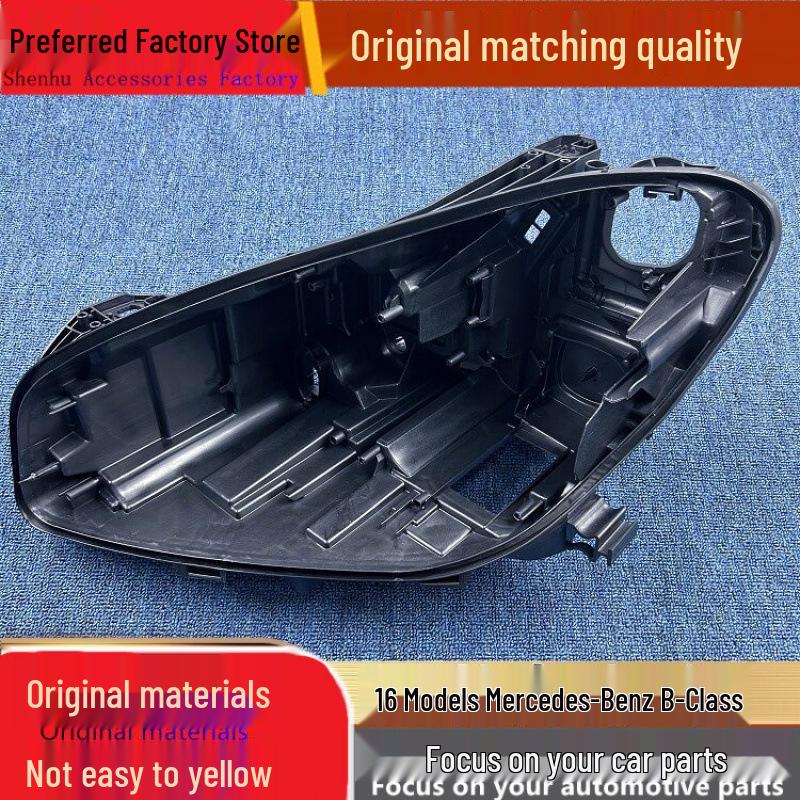 Mercedes-Benz B-Class 2016 Headlight Rear Housing Black Plastic Base