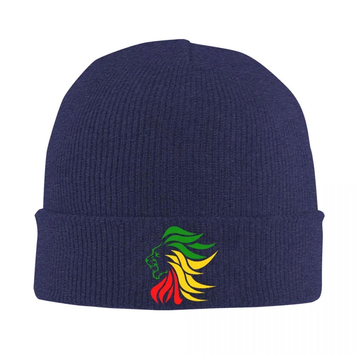 

Rasta Lion Rastafari Jamaica Judah Knitted Caps Women s Men s Skullies Beanies Winter Hats Acrylic Hip Hop Cap