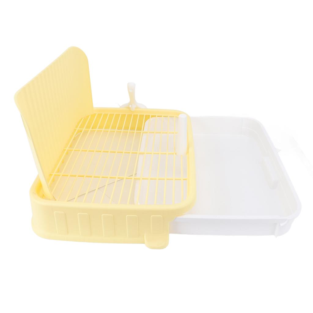 Dog  ing Toilet with Pee Wall Large Size Easy Cleanup Leakproof Stable Structure Puppy Potty Tray for Medium Large Dogs