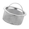 Sink Strainer Stainless Steel Prevent Blocking Kitchen Sink Drain Basket for Home Use