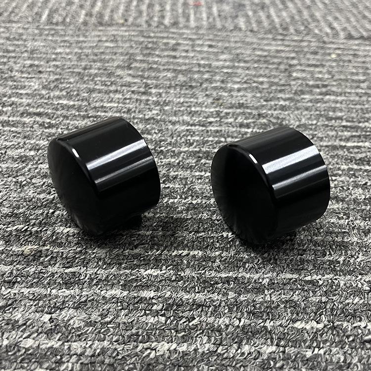 Compatible Front Axle Decorative Cover for Harley 883/1200 48 Glide Softail Series