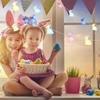 1.5m Easter Rabbit String Light 10 LED Lamp Easter Bunny Decorative Light Easter Decoration Happy