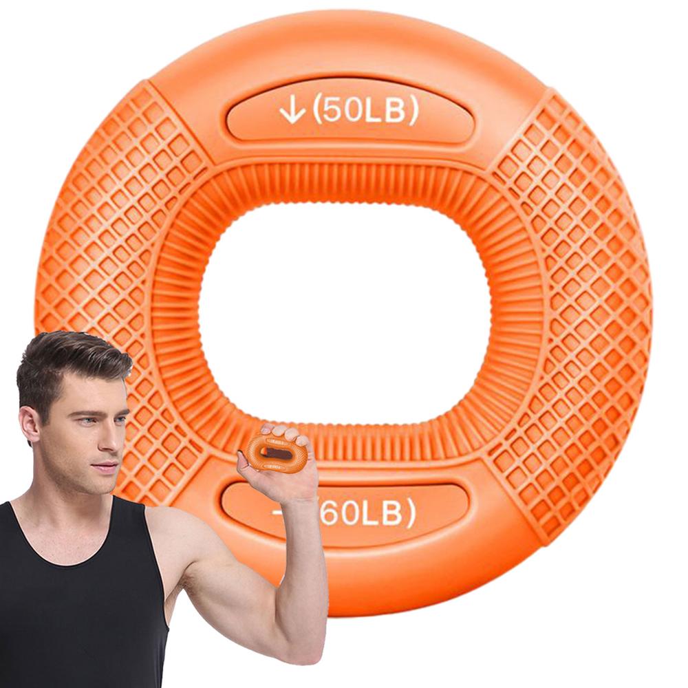 

Силиконовое кольцо для захвата пальцев, кольцо для укрепления мышц рук, тренажер для пальцев на запястье, расширитель запястья, тренировка, фитнес-устройство