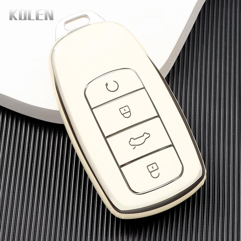 

Tpu Car Remote Key Case Cover Shell For Chery Tiggo 8 Plus 8 Pro 7 Pro Arrizo 5 Plus Protected Holder Fob Accessories Bag