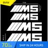 X6 X7 4 stuks Auto remklauw Sticker Voor bmw M Sticker X1 X3 X4 X5 X6 X7 e46 e90 f20 e60 M3 M5 M6 Auto accessoires styling