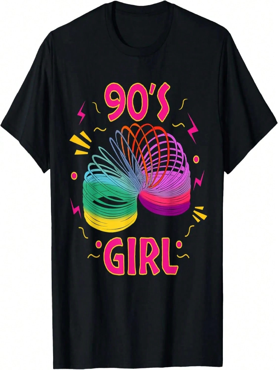 Retro 90s Fashion Outfit Clothes Costume Attire 90s T-Shirt S разноцветный
