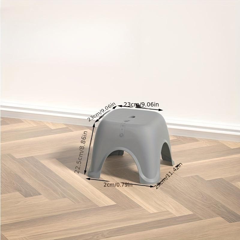 1 Piece of Small Stool, Non Slip Stool, Durable Step Stool Suitable for Use In Kitchen, Bathroom, Bedroom, and Living Room