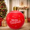 PVC Inflatable Christmas Hanging Ball Ornament 2025 Giant Christmas Decorated Ball Decoration for Holiday Seasons