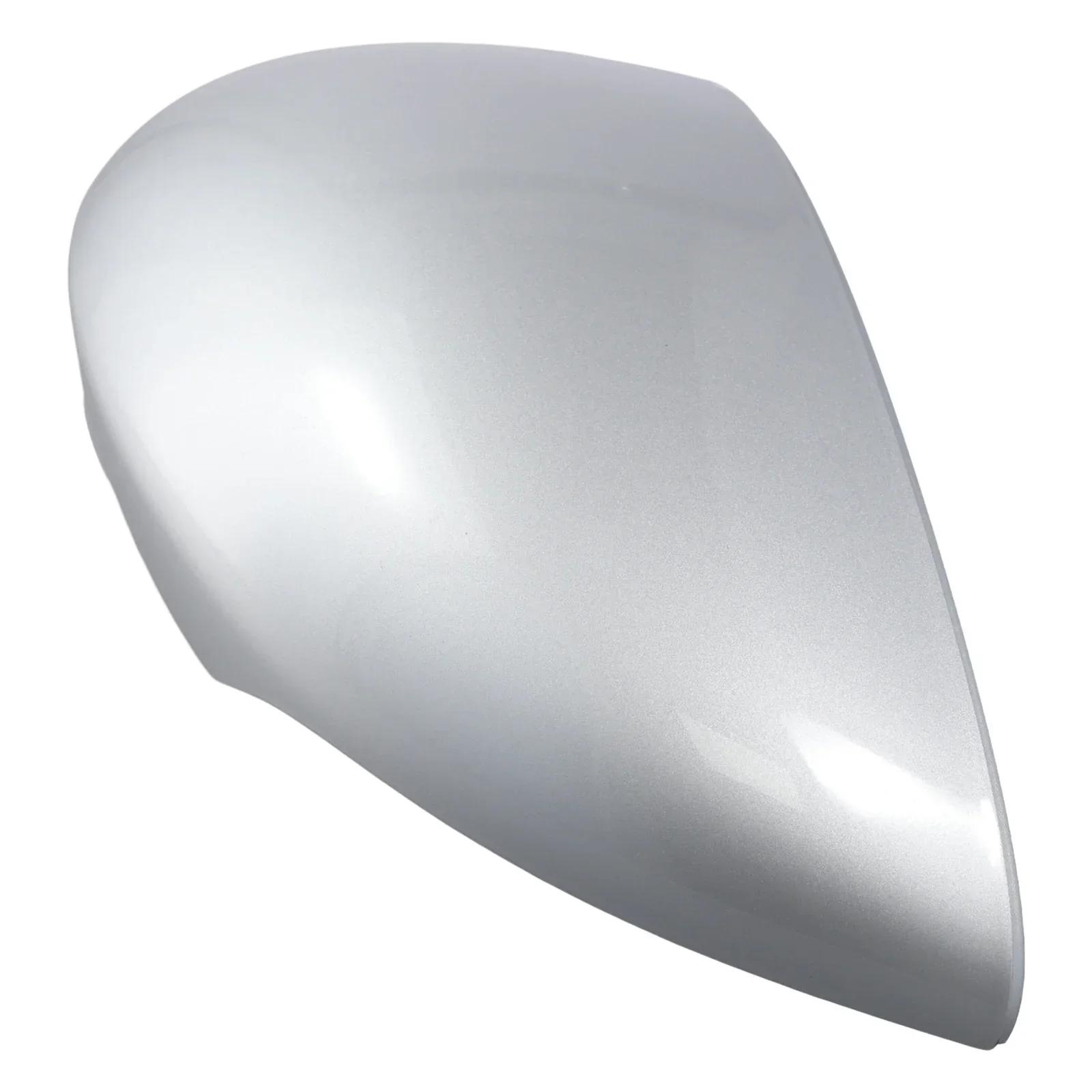 

ABS Plastic Cover Door Mirror Cover Automotive Accessories Long Service Life Seamless Fit Silver Car Replacement Part