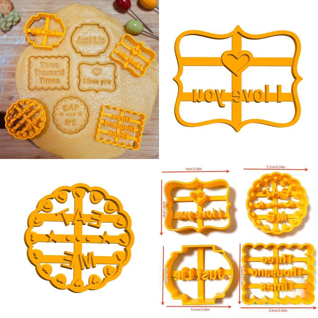 

4PCS Sturdy ABS Baking Molds Nonstick Cookie Cutters For Holiday Decorations Family Activity And Creative Dessert X3UC CN