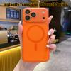 Instant Change To 17 Pro Max Magnetic 2in1 Case For For Iphone 17 Air 16 15 14 13 12 Pro Max 11 for  Charging TPU Matte Cover
