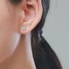 Tancise 925 Sterling Silver Zircon Earrings Drop Earrings For Women Wedding Party Gifts