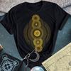 Metatron Geometrisches Herren Kinder T-Shirt | Heilige Geometrie, Festival Grafik