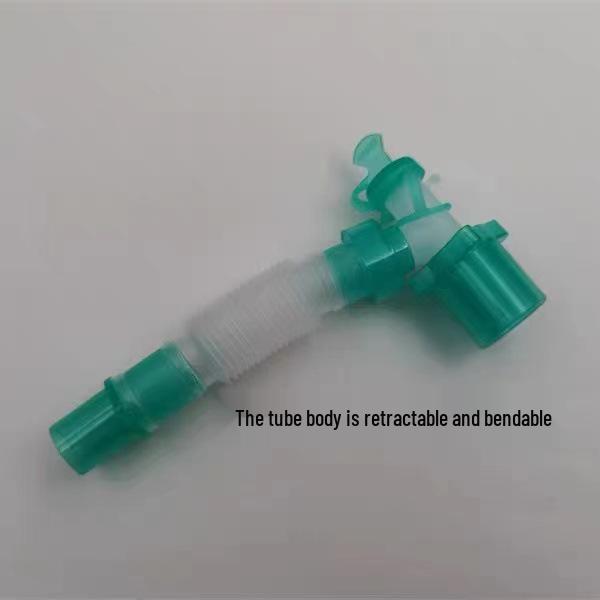 

L-образный одноразовый анестезиологический дыхательный контур поворотный коннектор