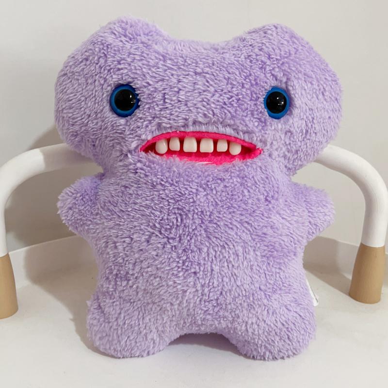 Funny Ugly Cute Monster Plush Toys Assorted Pastel rainbow Hues Soft Fluffy Material Novelty Decorative Gift for Teen Collectors
