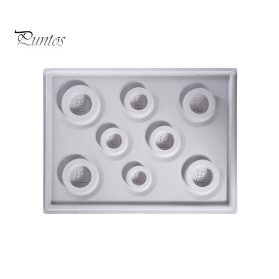 Non-slip Beading Board Bead Design DIY Jewelry Making Tray Flocked Organizer Tool for Necklace And Bracelet Beads Sorting Stringing Multi-groove