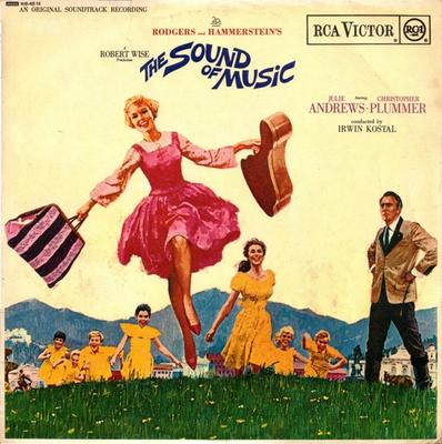 Płyta LP RODGERS  HAMMERSTEIN  JULIE ANDRE  Dźwięki Muzyki Oryginalna Ścieżka Dźwiękowa RB6616 RCA Victor 1965 UK Ścieżki Dźwiękowe Musicale Używana