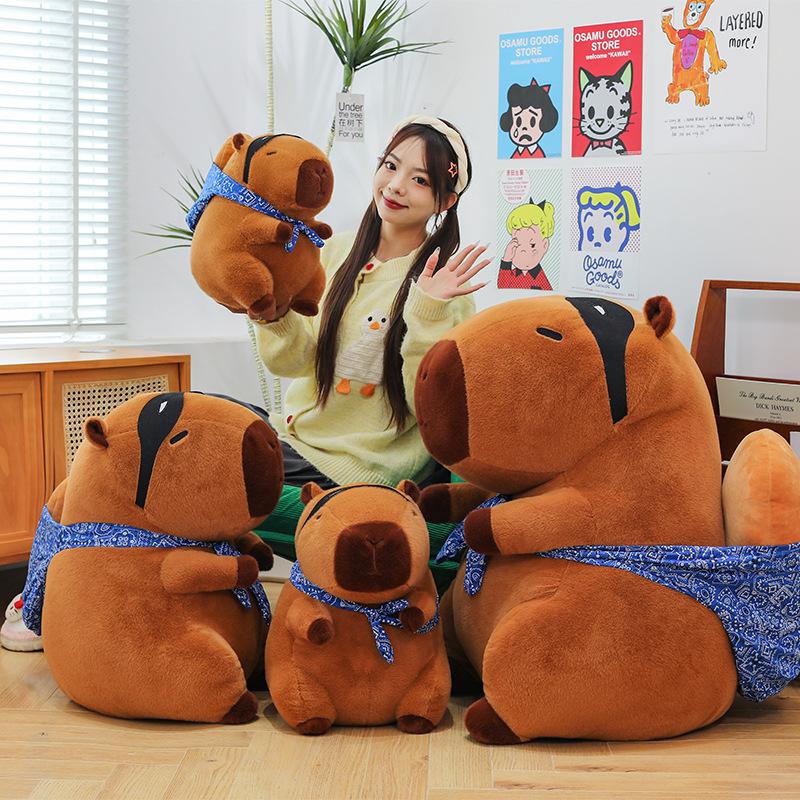 Capibara Doll Thief Capybara Series Pendant Plush Doll Bag Pendant Doll Children's Gift Plush