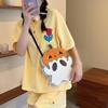 Halloween Creative 3D Cartoon Cell Phone Purses Pumpkin Ghost Design Cute Shoulder Bag Personalized Candy Color Crossbody Bags CLE