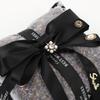 Houndstooth Bowknot Bamboo Charcoal Air Freshener Bag For Car And Home