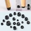 10 Pcs Instrument  Accessories Cushion Cabinet Speaker Protective Pad Tapered PVC Foot Mat Furniture Slip Feet