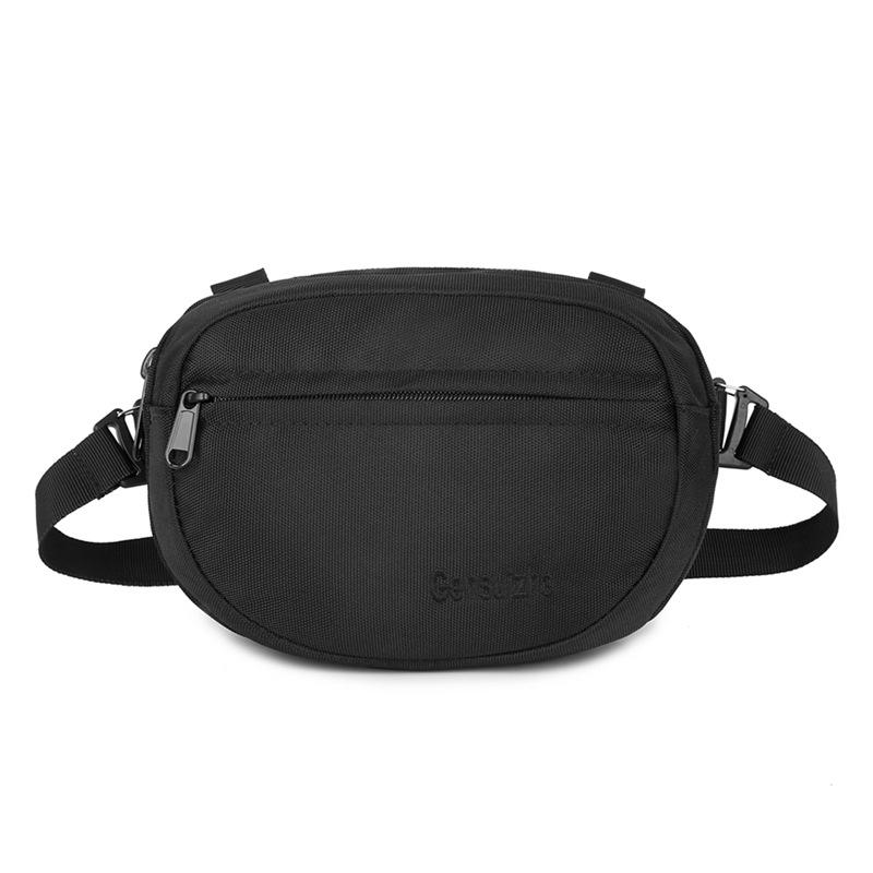 Nylon shoulder bag women's new lightweight daily saddle bag personalized versatile shoulder bag trendy messenger bag