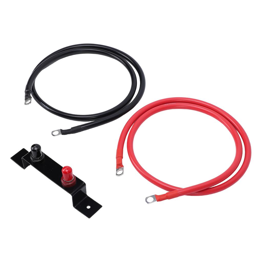 Car Remote Battery Terminals 4AWG 1.2M Battery Jump Post Relocation Kit for UTV ATV Car Trucks RV Tractor Boat