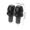 Bike Handlebar End, Handlebar Grip Bar End Plug - Motorcycle Grip Plug Aluminum Alloy
