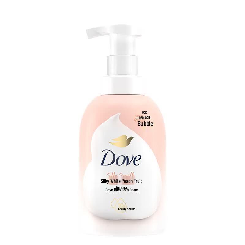 DOVE White Peach Scent Foaming Shower Mousse