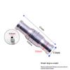 6-12Mm Non-Return Valve Auminium Inline-Way Quick Insert Check Valve Replacement Parts For Fuel Water Gas Air Vacuum Accessory
