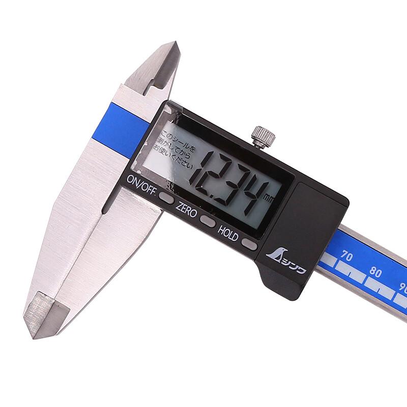 SHINWA Digital Electronic Caliper with Hold Function