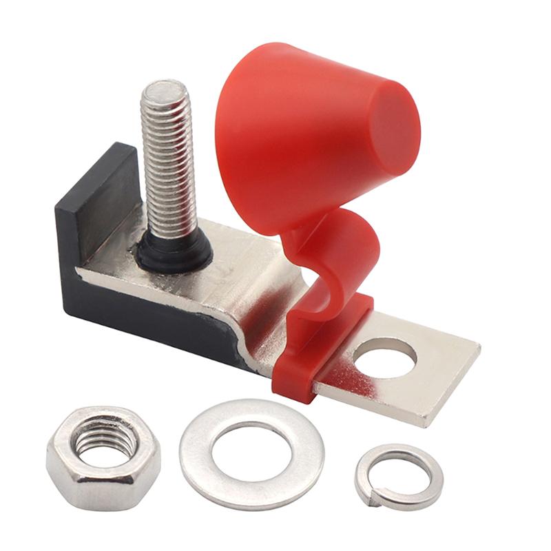 Mrbf Terminal Fuse Block 300A 58V-Dc Max Single Stud 5/16" (M8) Compact Marine Battery Fuse