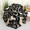 1pc Floral Pattern Automatic Open/close, All-Season Portable Folding Umbrella for Friends, Travel, Everyday, Events  Yy250812142