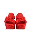 Salvatore Ferragamo Rey Platform Sandals Red
