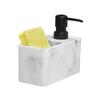 Kitchen Soap Dispenser for Home Use Easy to Clean Practical Household Kitchen Soap Pumps Elegant Soap Dispenser Resin