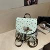Backpack Women's Retro Style Highend Korean Bag Simple Highvalue Fabric Oxford Cloth Strap Small Backpack