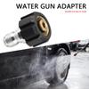 1/4 3/8 inch Quick Disconnect Male to M22 14 15 Female Adapter for Pressure Washer Snow Foam Lance Accessories
