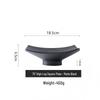 Abay 7.5-inch High-Foot Ceramic Square Serving Plate