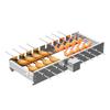5V AC/DC Fully Automatic Barbecue Flipping Rack Width Adjustable Rolling Skewer Grill Automatic Rotating Barbecue Grill