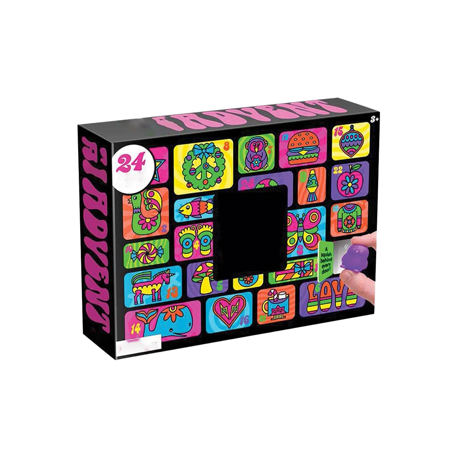 

Адвент-календарь, обратный отсчет до Рождества, 24 дня сюрпризов в закрытых коробках One Size