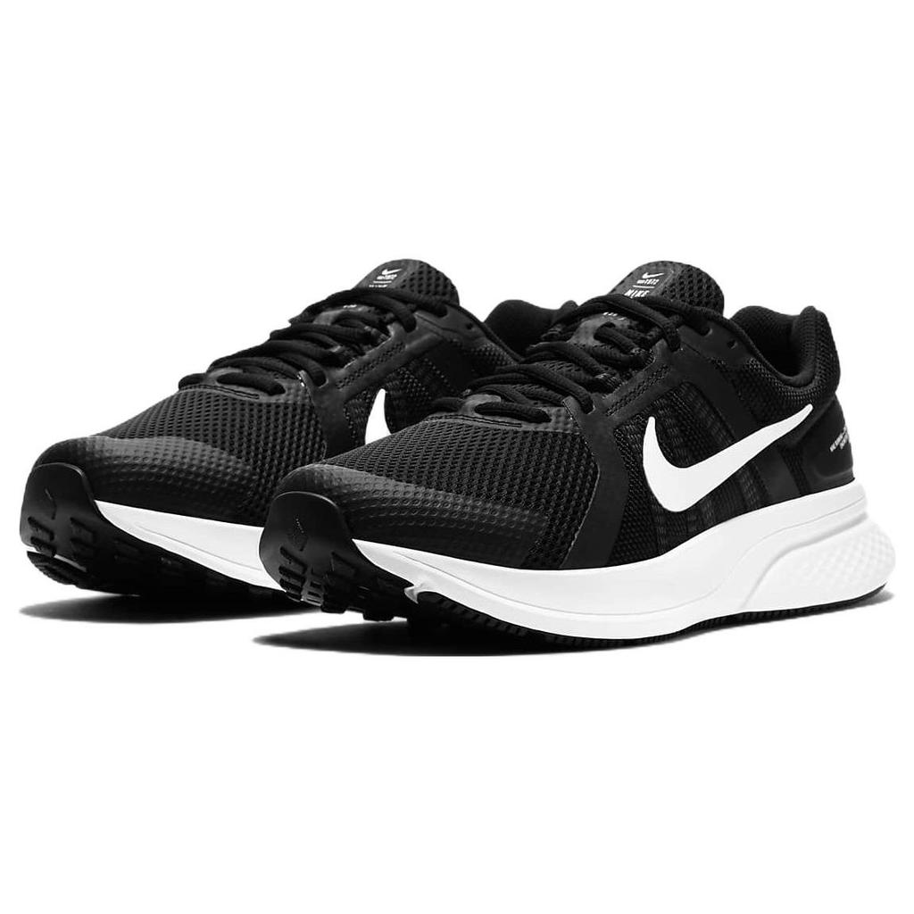 Nike Run Swift 2 Black Dark Smoke Grey Men Sneakers White DH5429-004