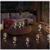 LED Solar Candles Light Flameless Rechargeable Night Light For Wedding Party Garden Decor Outdoor Waterproof Solar Candles Lamp