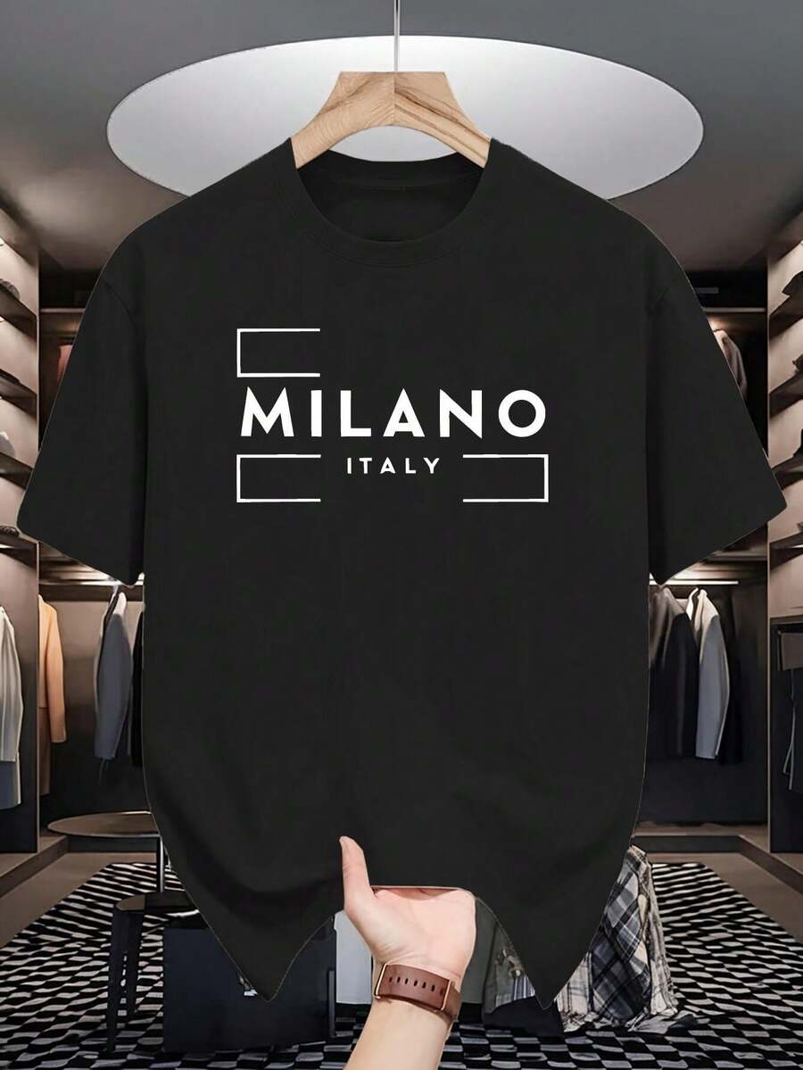 

5 13 МИЛАН Унисекс Летняя футболка с коротким рукавом XXL