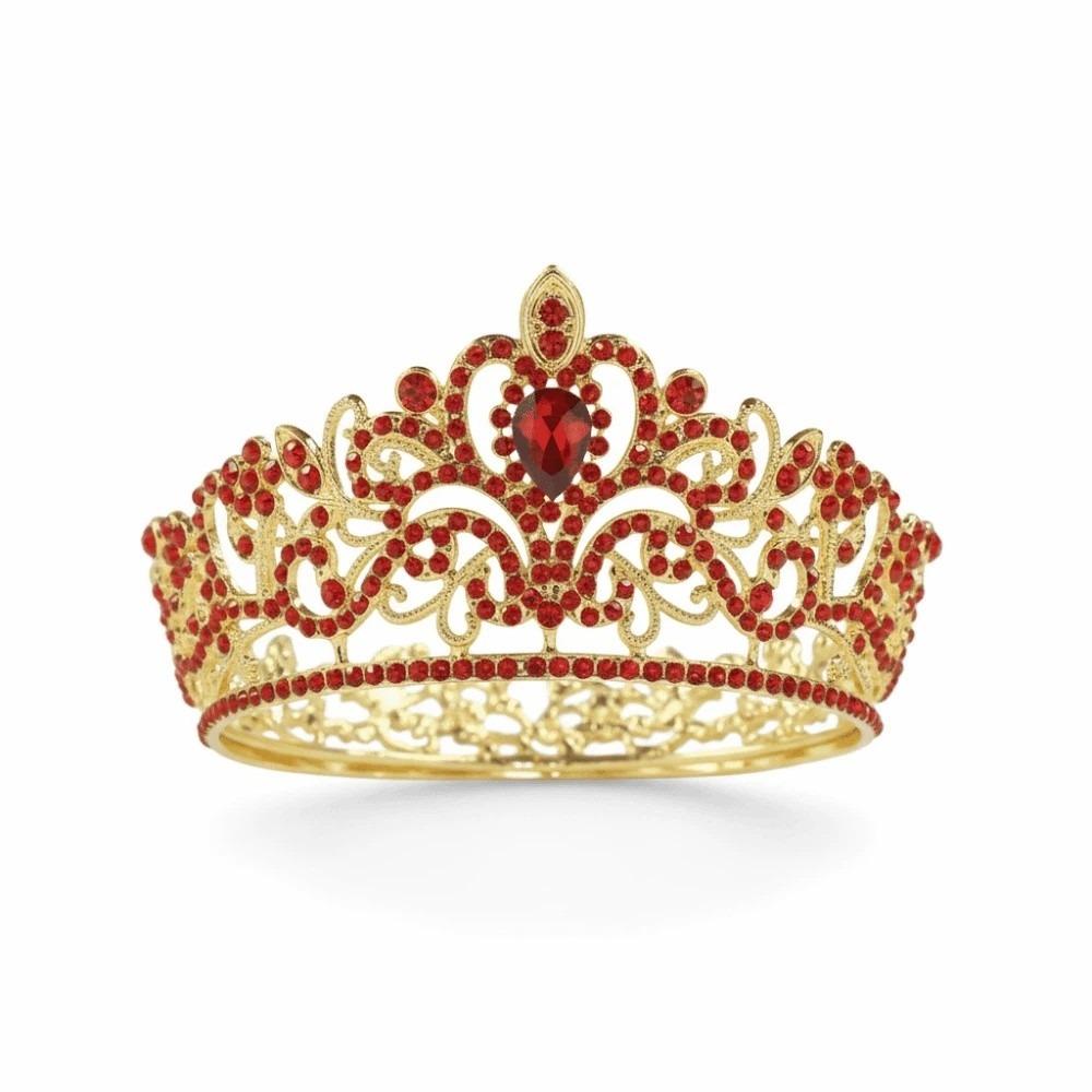 Shiny Queen Tiara Crown Vintage Ancient Greece Tiara Baroque Crown  Hair Jewelry Accessories